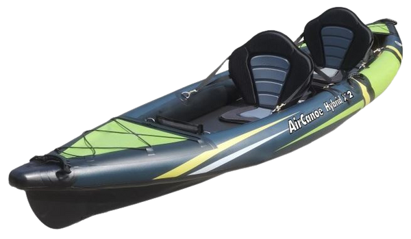 AirCanoe Hybrid X2 Dropstitch Kayak - Main Image
